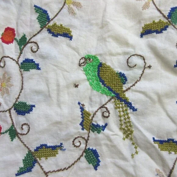 NWT FARM Rio Pitanga Maxi in Off-white Embroidered One Shoulder Cut-out Dress M - Picture 6 of 7